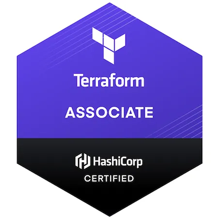 Logo oficial de HashiCorp Certified: Terraform Associate