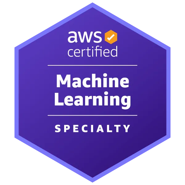 Logo oficial de AWS Certified Machine Learning Specialty