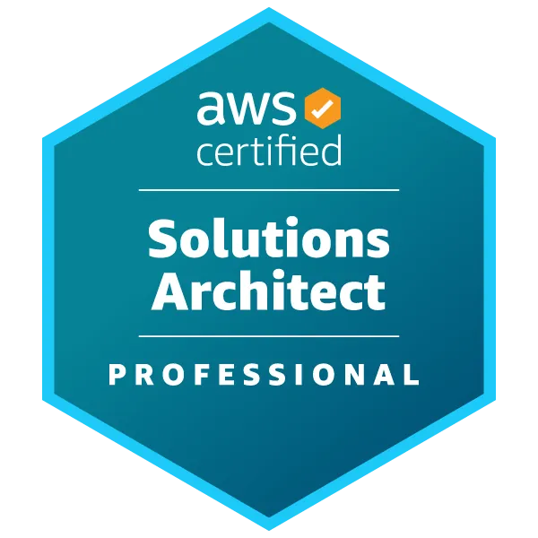 Logo oficial de AWS Certified Solutions Architect – Professional